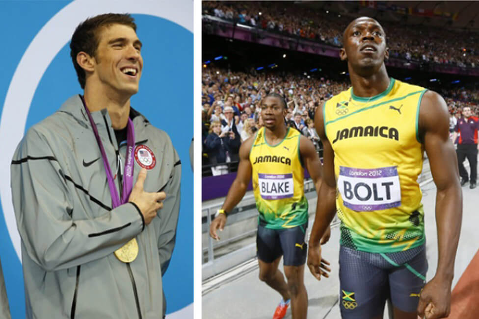 ¿Phelps o Bolt?